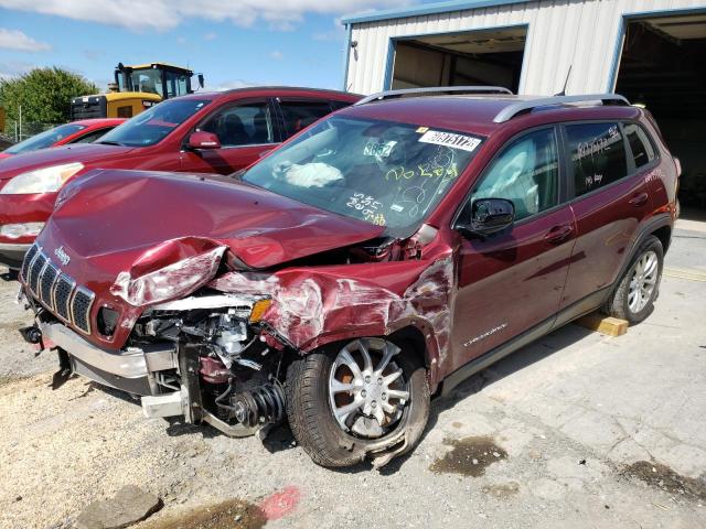 1C4PJLCB0LD656979 - 2020 JEEP CHEROKEE L RED photo 2