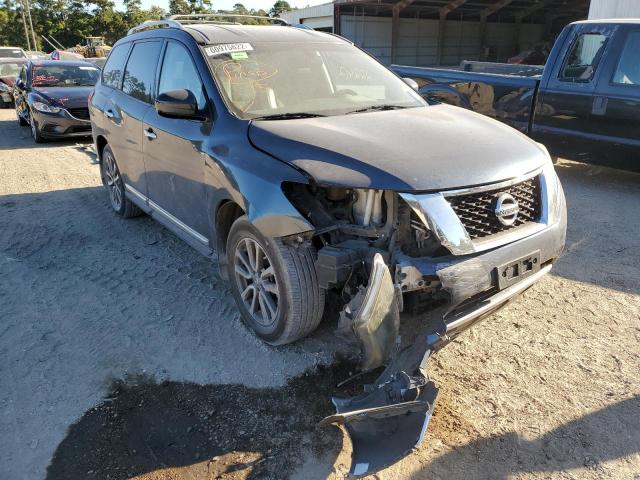 5N1AR2MN9EC691736 - 2014 NISSAN PATHFINDER CHARCOAL photo 1