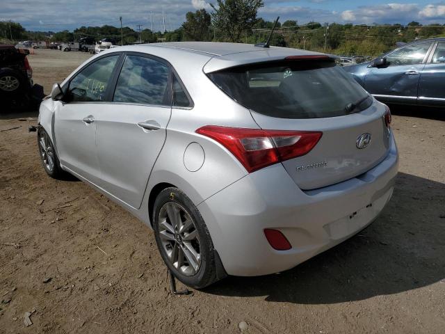 KMHD35LH2HU348941 - 2017 HYUNDAI ELANTRA GT SILVER photo 3