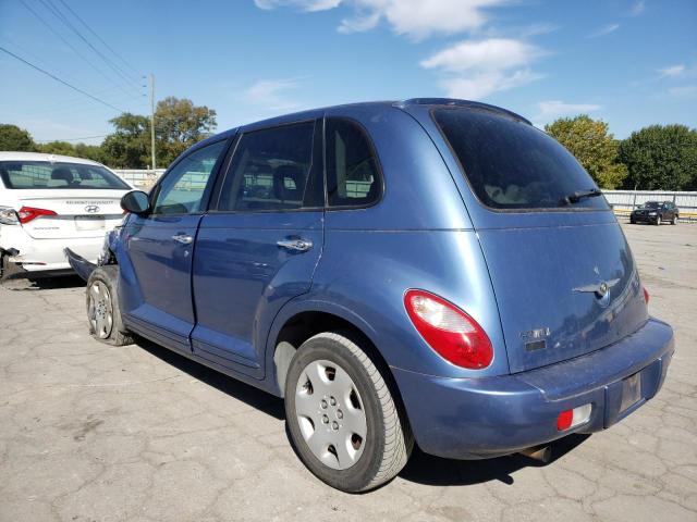 3A4FY58BX7T513334 - 2007 CHRYSLER PT CRUISER BLUE photo 3