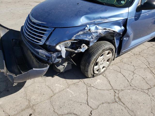 3A4FY58BX7T513334 - 2007 CHRYSLER PT CRUISER BLUE photo 9