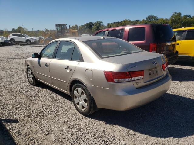 5NPET46C87H253795 - 2007 HYUNDAI SONATA GLS GOLD photo 3