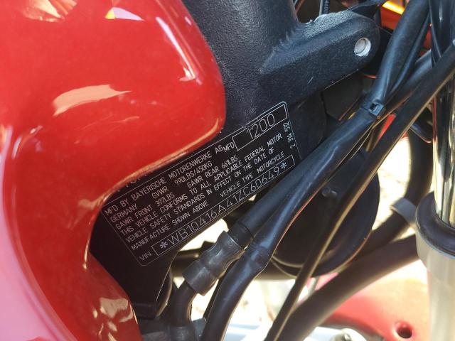 WB10416A41ZC60649 - 2001 BMW R1100 RS RED photo 10