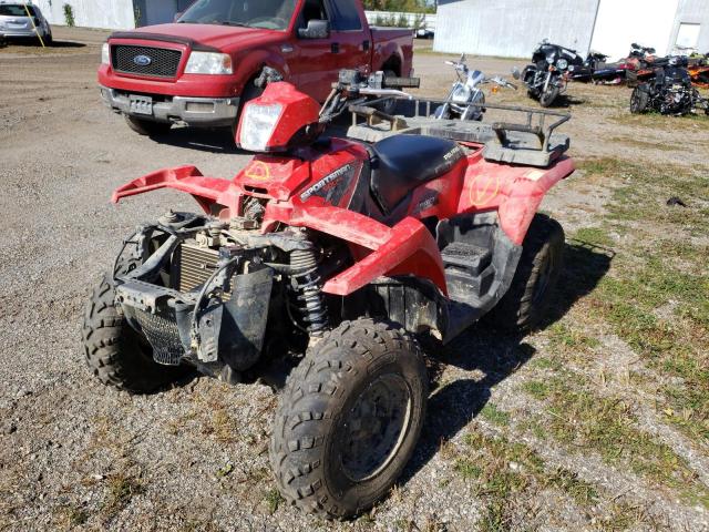 4XADH50A4AB801480 - 2010 POLARIS SPORTSMAN RED photo 2