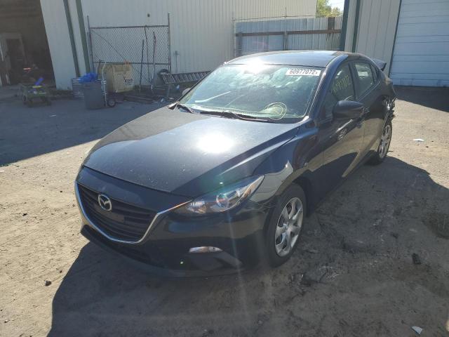 JM1BM1T75E1149307 - 2014 MAZDA 3 SV BLACK photo 2