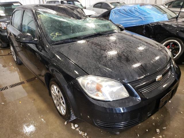 1G1AD5F57A7156045 - 2010 CHEVROLET COBALT 1LT BLACK photo 1