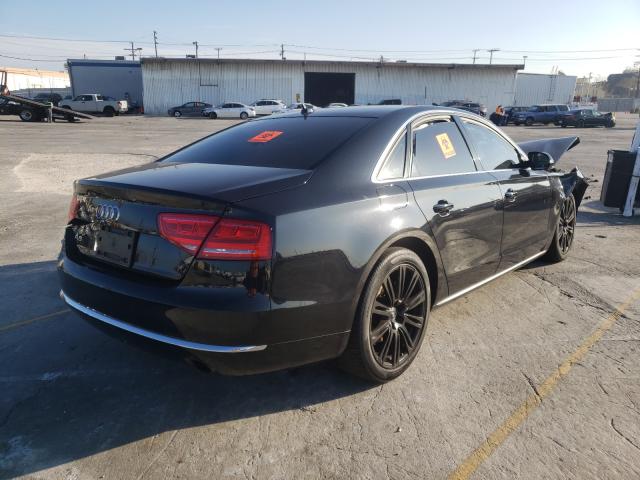 WAUAGAFD8EN008080 - 2014 AUDI A8 QUATTRO BLACK photo 4