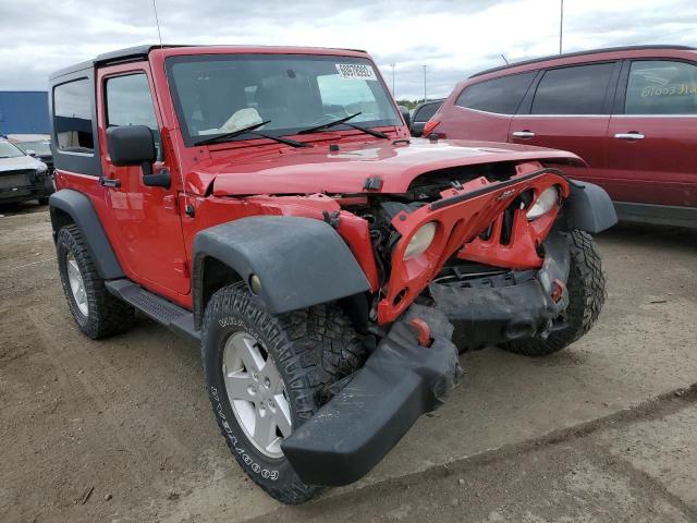 1J4AA2D17AL112403 - 2010 JEEP WRANGLER S RED photo 1