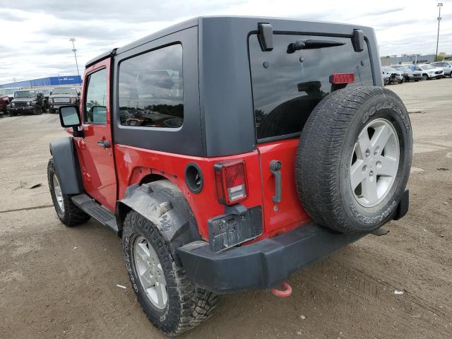 1J4AA2D17AL112403 - 2010 JEEP WRANGLER S RED photo 3
