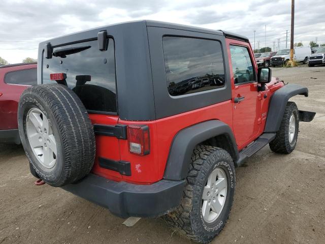 1J4AA2D17AL112403 - 2010 JEEP WRANGLER S RED photo 4