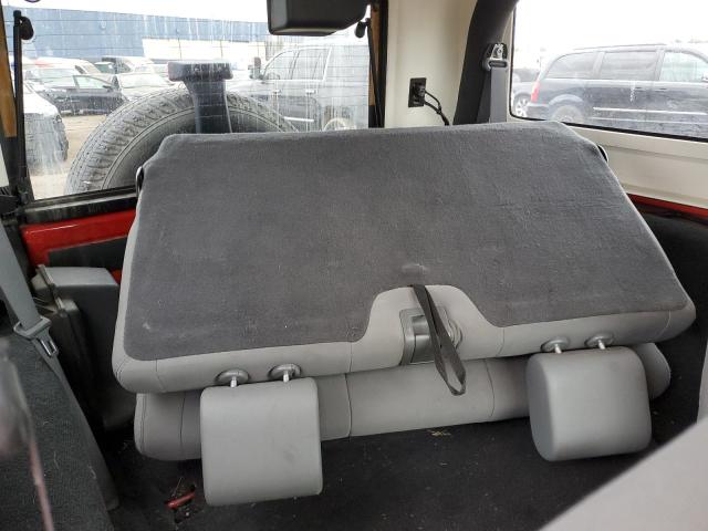 1J4AA2D17AL112403 - 2010 JEEP WRANGLER S RED photo 6