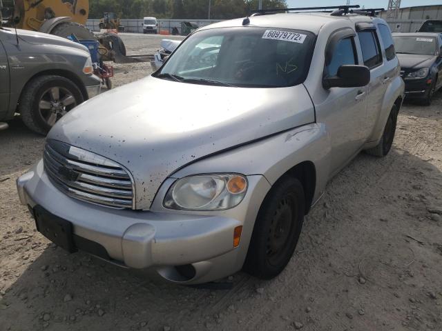 3GNDA13D88S612655 - 2008 CHEVROLET HHR LS SILVER photo 2