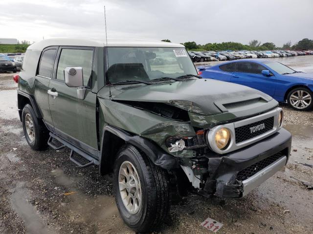 JTEBU4BF0DK149357 - 2013 TOYOTA FJ CRUISER GREEN photo 1