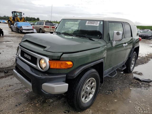 JTEBU4BF0DK149357 - 2013 TOYOTA FJ CRUISER GREEN photo 2