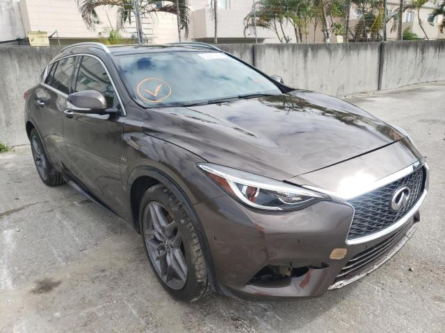 SJKCH5CP2HA034987 - 2017 INFINITI QX30 BASE MAROON photo 1