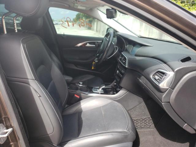 SJKCH5CP2HA034987 - 2017 INFINITI QX30 BASE MAROON photo 5