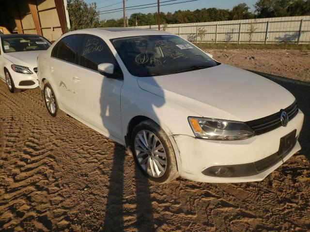 3VWLX7AJ2CM360801 - 2012 VOLKSWAGEN JETTA SEL WHITE photo 1