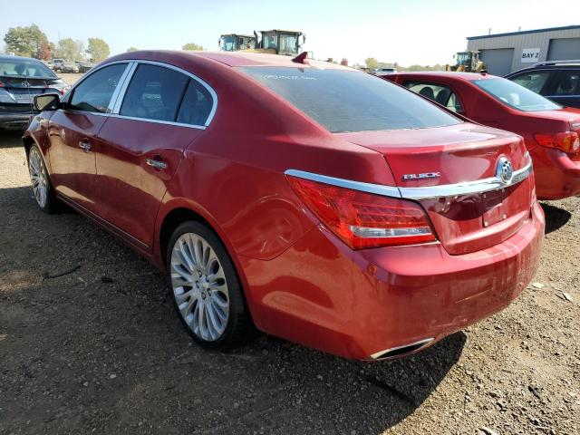 1G4GF5G34EF100967 - 2014 BUICK LACROSSE T RED photo 3