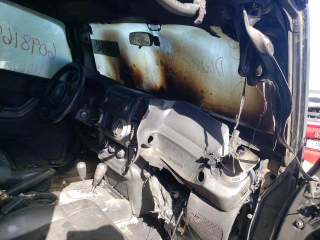 1C4AJWAG2CL284315 - 2012 JEEP WRANGLER S BLACK photo 10