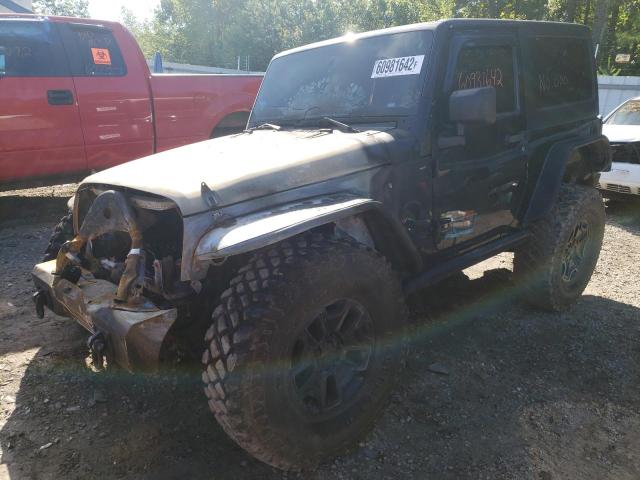 1C4AJWAG2CL284315 - 2012 JEEP WRANGLER S BLACK photo 2