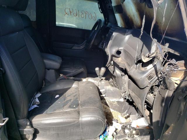 1C4AJWAG2CL284315 - 2012 JEEP WRANGLER S BLACK photo 5