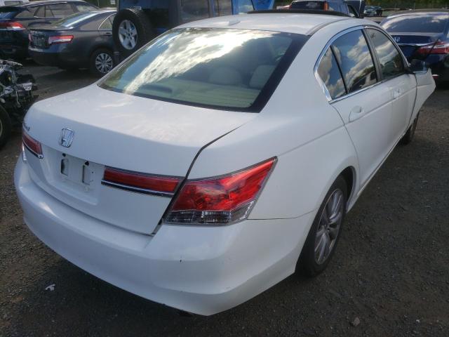 1HGCP2F81CA188979 - 2012 HONDA ACCORD EXL WHITE photo 4