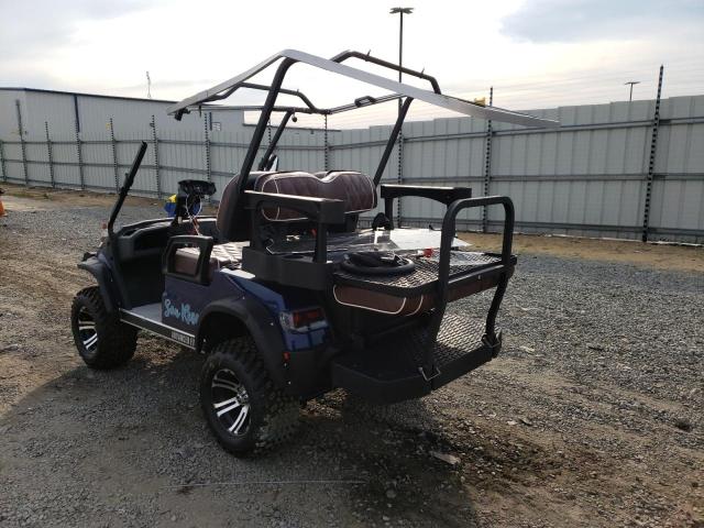 4M9M52B41NC020287 - 2022 GOLF CART BLUE photo 3