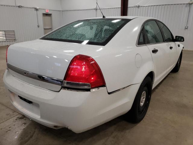 6G1MK5U25CL651594 - 2012 CHEVROLET CAPRICE PO WHITE photo 4