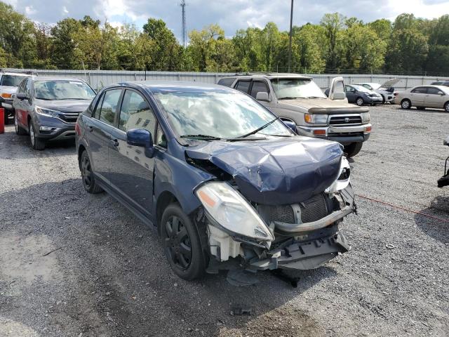 3N1BC11EX7L415312 - 2007 NISSAN VERSA S BLUE photo 1