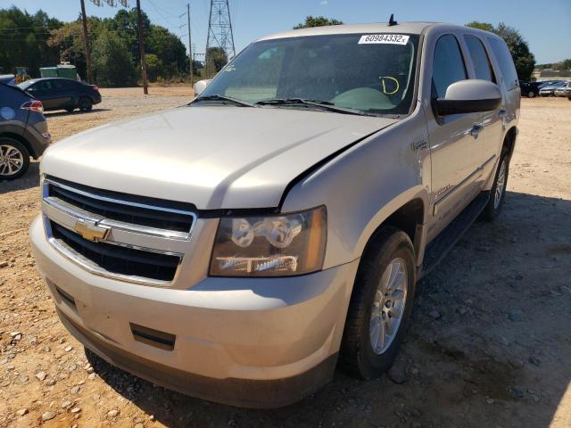 1GNFC13569R108377 - 2009 CHEVROLET TAHOE HYBR GOLD photo 2