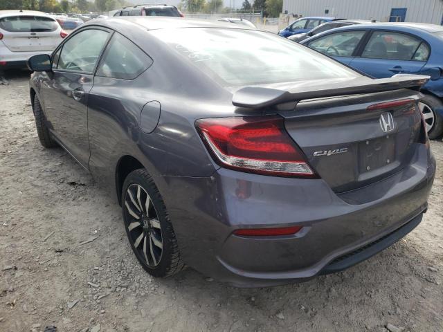 2HGFG3B09FH506761 - 2015 HONDA CIVIC EXL 灰色 照片 3