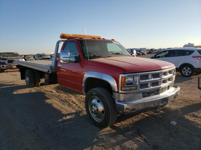 1GDKC34F1PJ504234 - 1993 GMC SIERRA C35 RED photo 1