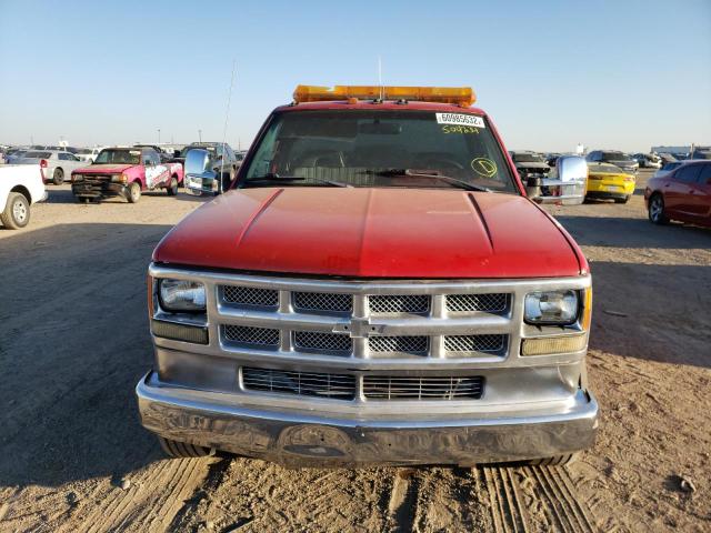 1GDKC34F1PJ504234 - 1993 GMC SIERRA C35 RED photo 9