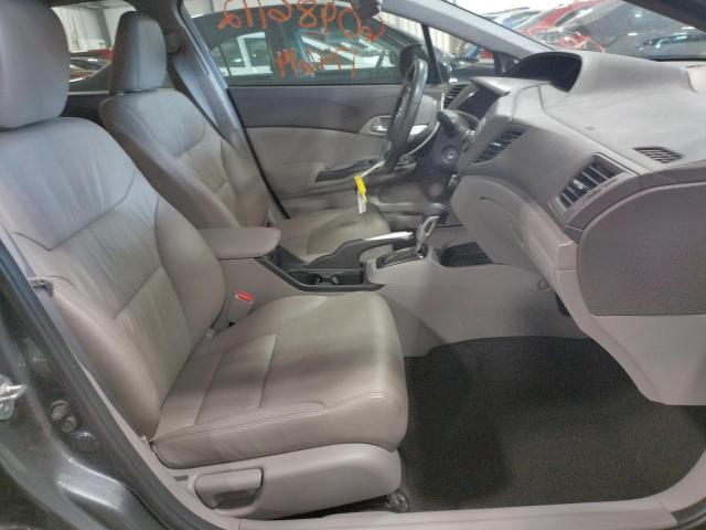 19XFB2F99CE012388 - 2012 HONDA CIVIC EXL رمادي صورة 5