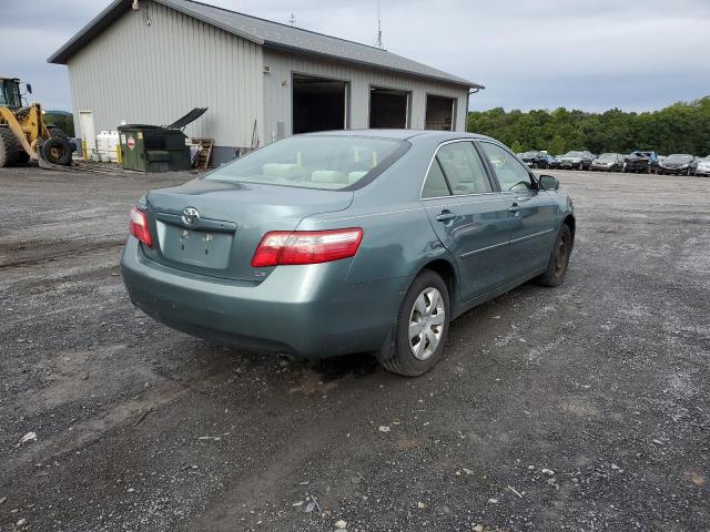 4T1BE46K27U594809 - 2007 TOYOTA CAMRY CE GREEN photo 4