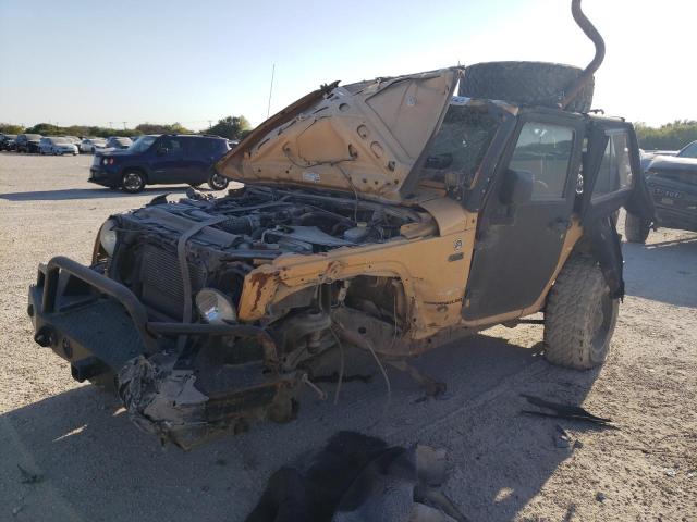 1C4AJWBG2DL668045 - 2013 JEEP WRANGLER S ORANGE photo 2