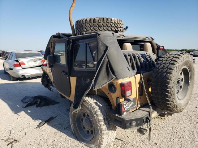 1C4AJWBG2DL668045 - 2013 JEEP WRANGLER S ORANGE photo 3