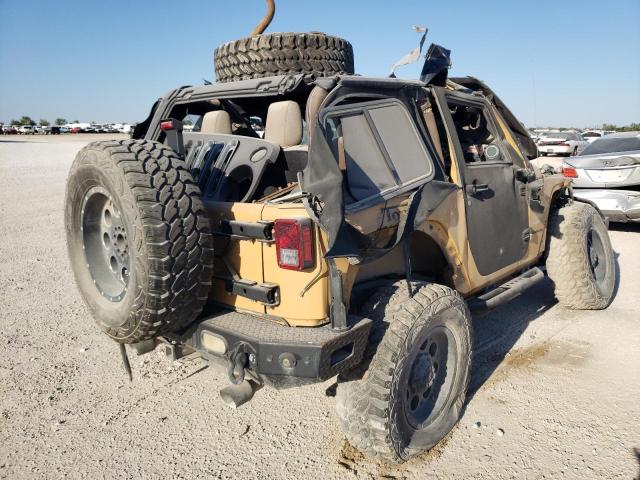 1C4AJWBG2DL668045 - 2013 JEEP WRANGLER S ORANGE photo 4