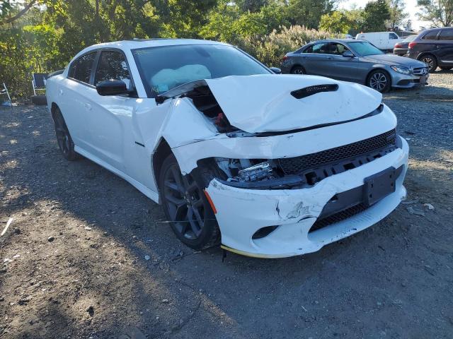 2C3CDXCTXLH192368 - 2020 DODGE CHARGER R/ WHITE photo 1