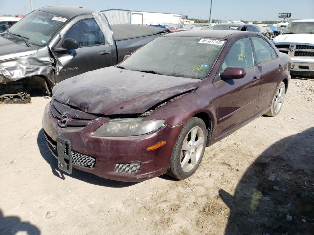 1YVHP80C775M56155 - 2007 MAZDA 6 I PURPLE photo 2