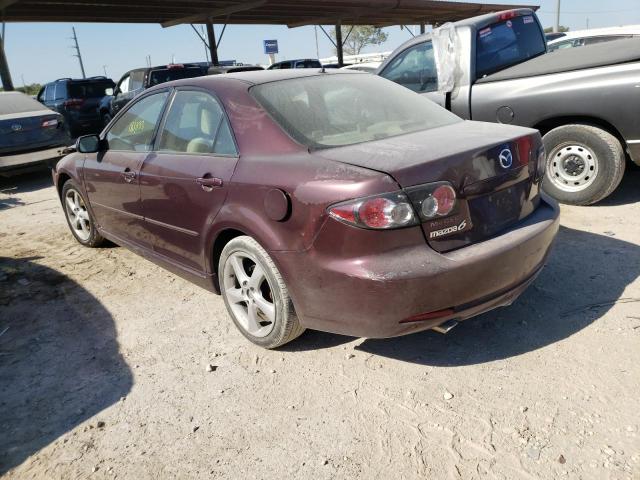 1YVHP80C775M56155 - 2007 MAZDA 6 I PURPLE photo 3