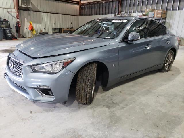 JN1EV7AP3JM365958 - 2018 INFINITI Q50 LUXE GRAY photo 2