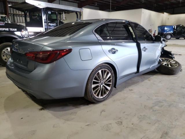 JN1EV7AP3JM365958 - 2018 INFINITI Q50 LUXE GRAY photo 4