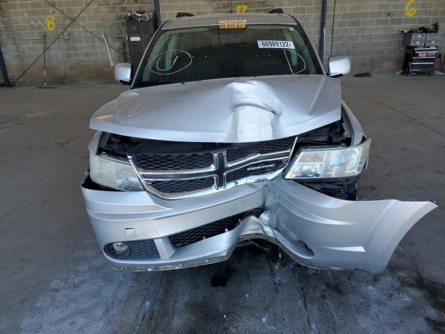 3D4PG1FG2BT500593 - 2011 DODGE JOURNEY MA SILVER photo 9