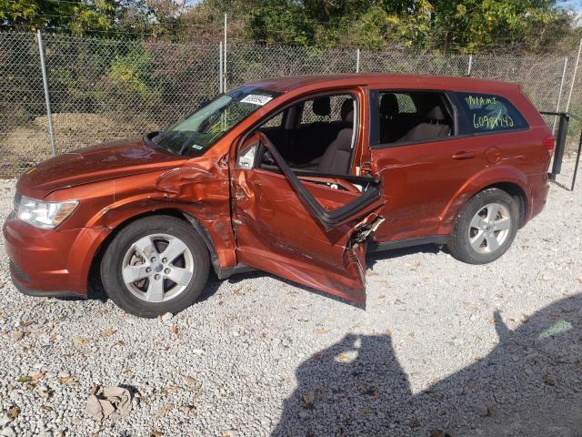 3C4PDCAB9DT578563 - 2013 DODGE JOURNEY ORANGE photo 9