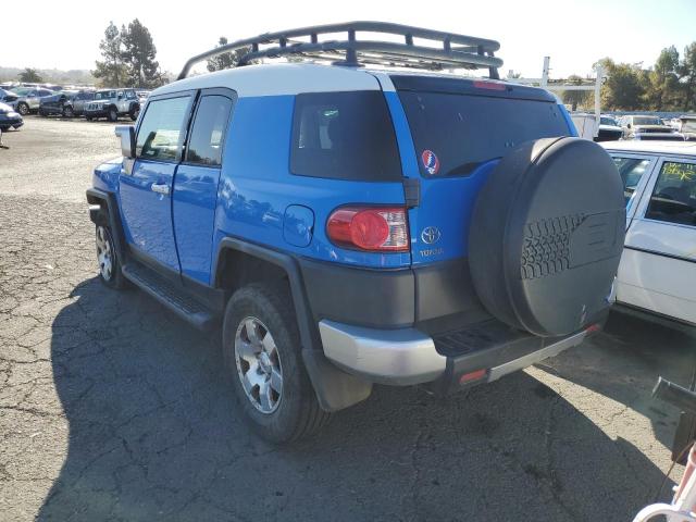 JTEBU11F170005400 - 2007 TOYOTA FJ CRUISER BLUE photo 3