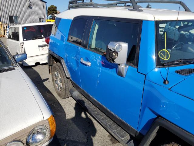 JTEBU11F170005400 - 2007 TOYOTA FJ CRUISER BLUE photo 9