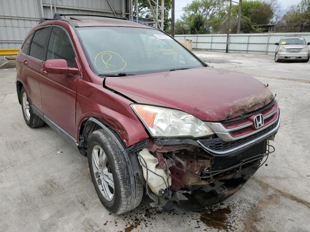 5J6RE3H77BL030197 - 2011 HONDA CR-V EXL MAROON photo 1