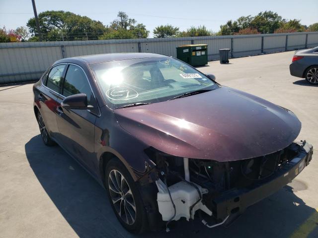 4T1BK1EB0GU210924 - 2016 TOYOTA AVALON XLE PURPLE photo 1