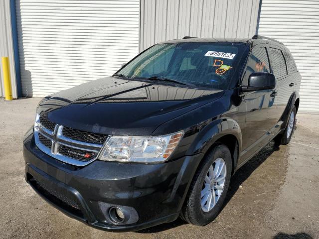 3C4PDCBG2DT552705 - 2013 DODGE JOURNEY SX BLACK photo 2